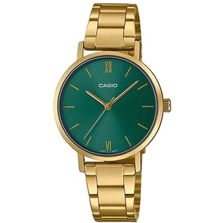 Casio Damen Analog-Digital Automatic Uhr mit Armband S7264705
