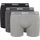 Boxershorts grau XL 3er Pack