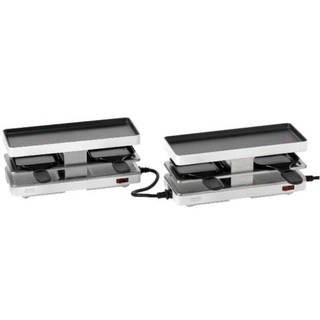Stöckli Raclette Twinboard Set weiss- für 4 Personen