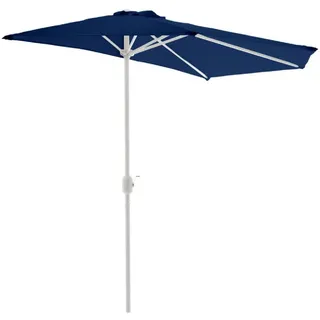 VCM Balkon-Sonnenschirm 270 x 235 cm Blau