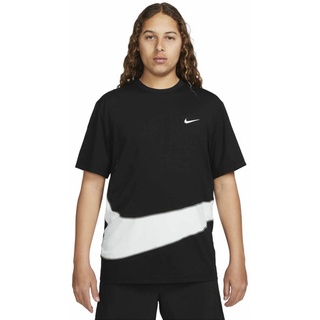 Nike Dri-FIT Uv Hyverse M - T-Shirt - Herren, Black/White, XL