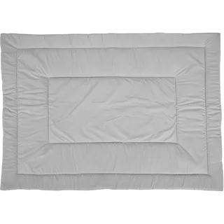 Tavolinchen Krabbeldecke"TwistKaro" Babykrabbeldecke Laufstalleinlage - grau - 100/140