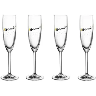 LEONARDO Sektgläser Presente 200 ml 4er Set