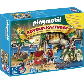 PLAYMOBIL Advent Calendar Pirates Treasure Cove 4164 , 4 Jahr(e), 10 Jahr(e) - Blau