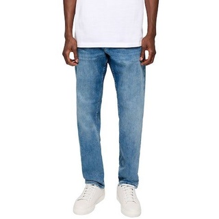 s.Oliver Tapered-fit-Jeans mit Label-Badge blau 30