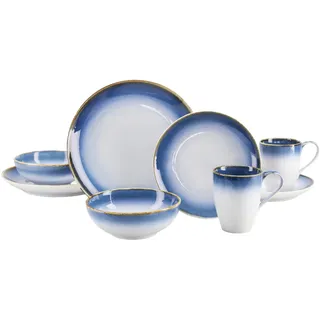 CreaTable Cascade Kombiservice 8-tlg. blau