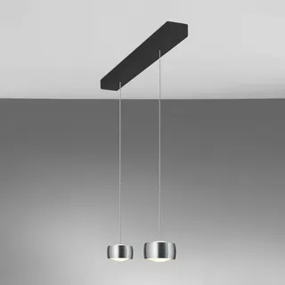 OLIGO Grace Pendelleuchte, LED 2-flammig mit unsichtbarer Höhenverstellung, 63-506-34-23+62-506-10-23+G42-931-51-12#2,