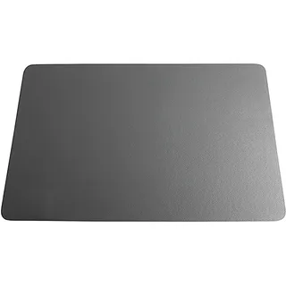 Asa Selection Tischset Leather Optic Fine 46x33 cm Kunststoff Basalt