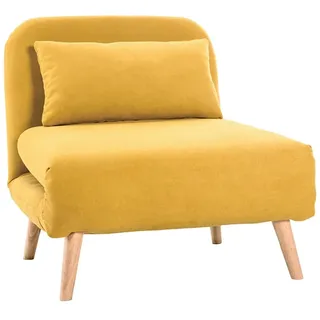 miliboo Schlafsessel AMIKO Polyester 0 x 0 x 0 cm Gelb
