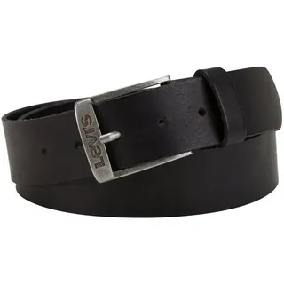 Levi's® Ledergürtel NEW DUNCAN mit Logoprägung auf der Schließe schwarz 75