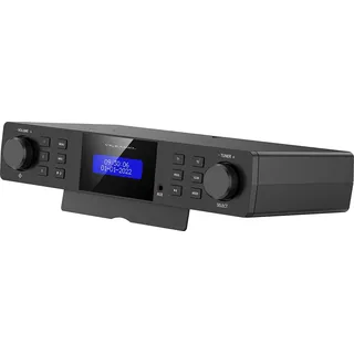 VR-Radio Unterbauradio: Unterbau-Küchenradio DAB+/UKW, RDS, Wecker, Timer, LCD-Display, AUX (DAB Unterbauradio, Küchenunterbauradio DAB, Bad)