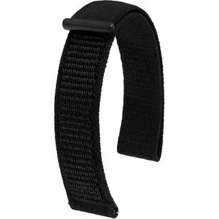 Hirsch 41409050-5-20 Uhrband Vocem Nylon 20 mm Schwarz