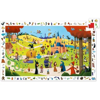 Djeco 24601 Suchspiel Märchen Entdecker 54 teilig Spielwaren Kinderpuzzle
