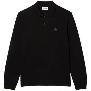 Lacoste Langarm Poloshirt Schwarz M