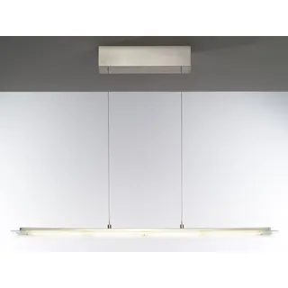 casa NOVA Pendelleuchte casa NOVA Pendelleuchte YOYO BH 90x9 cm silber Hängelampe, Kaltweiß silberfarben