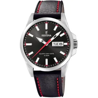 Festina Quarzuhr F20358/4, Armbanduhr, Herrenuhr schwarz