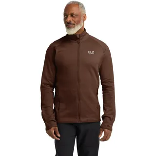 Jack Wolfskin Peak District Fleecejacke Braun 3XL