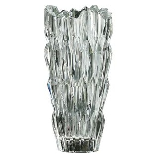Nachtmann Vase 88332 Quartz, Kristallglas, Tischvase, konisch, Höhe 26 cm