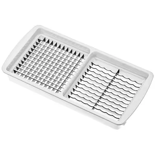Genius Gemüsemesser Nicer Dicer smart Messereinsatz 5x5 & 5x30 mm, weiß, Die perfekte Ergänzung zu Ihrem Nicer Dicer Premium