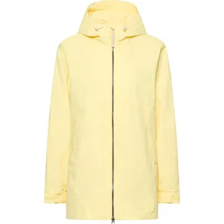 CAMEL ACTIVE Damen Jacke mit Verstellbarer Kapuze Limonengelb, womenswear-44 - Damenmantel, Größe:44, Farbe:lemon - Bunt - 44