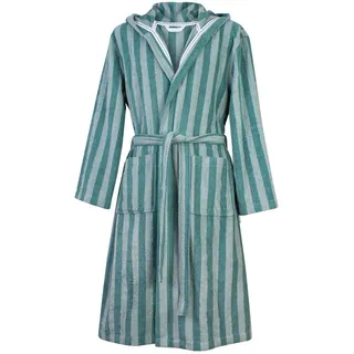 Tom Tailor Bademantel, Mintgrün, Textil, Streifen, unisex, Oeko-Tex® Standard 100, Badtextilien, Bademäntel