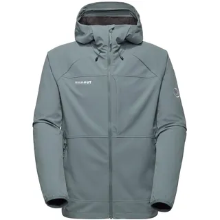 Mammut Ultimate Comfort SO Hooded Jacke Herren Grau M
