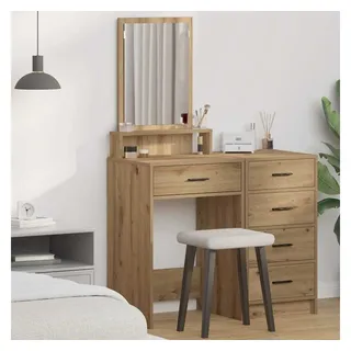 vidaXL Schminktisch Artisan-Eiche 50 x 41 x 140 cm