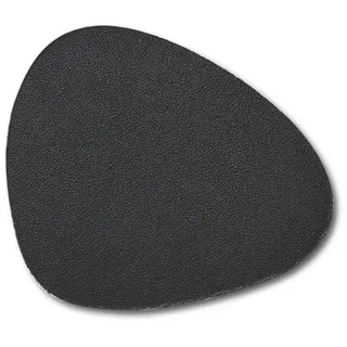 Zeller Untersetzer schwarz 12,0 x 10,0 cm, 6 St.