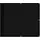 90 x 800 cm Schwarz Polyester