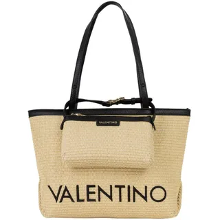 Valentino Maiam Shopper Baumwolle/Synthetik Beige/Black