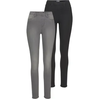 FLASHLIGHTS FLASHLIGHTS, Jeansjeggings in black/grey | Gr.: 42