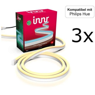 innr Outdoor Flex Light, farbig, 2m, EU version 3x Bundle