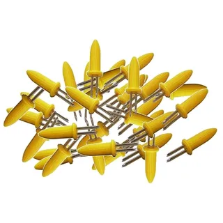 35 x Maiskolbenhalter für Maiskolben grillen Spiesser Stocher Halter