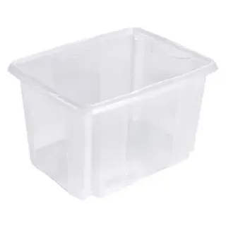 KEEEPER Aufbewahrungsbox Emil 45 x 35 x 27 cm 1-tlg. transparent