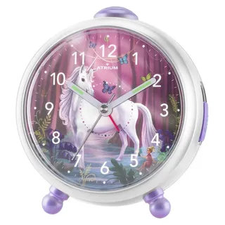 Atrium Miraluna Kinderwecker lila/rosa/weiß