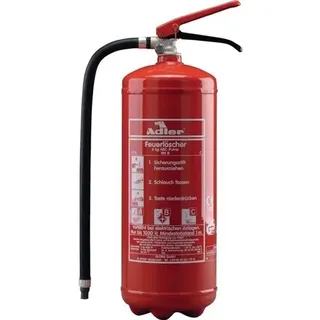 Adler Pulverfeuerlöscher PDE6 Pulver 6,0 kg