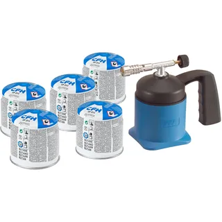 CFH Lötlampe LM 1000 inkl. 5 Kartuschen