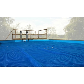 Pool-Abdeckplane WEKA Planen Gr. B/L: 400 cm x 540 cm, blau Poolplanen für Rechteckpool Gr. 2