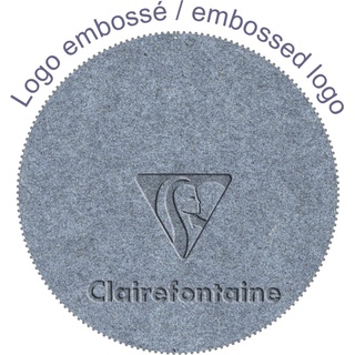 Clairefontaine, Heft + Block, Zettelbox Jeans (90 x 90 mm)