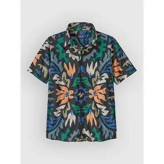 Patagonia Go To Hemd Bunt / Black XXL