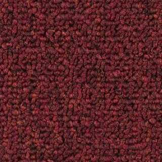 BODENMEISTER Teppichboden "Schlingenteppich Riga" Teppiche Wohnzimmer, Schlafzimmer, Kinderzimmer, Breite 400500 cm Gr. B/L: 400 cm x 700 cm, 6 mm, 1 St., rot (dunkelrot) Teppichboden