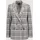 Blazer Kariert Grau 36
