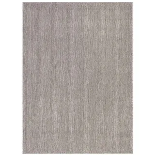 Vimoda Outdoorteppich In- und Outdoor Teppiche Flachgewebe Terrassen In Grau & Beige, Rechteckig, Läufer Balkon Outdoor & Indoor grau Rechteckig | Ø 0 cm x 60 cm x 100 cm