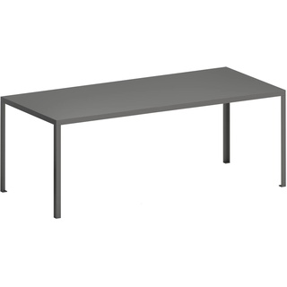 Tavolo Outdoor Gartentisch, 200 x 90 cm, gunmetal