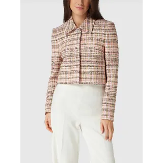 Blazer mit Zierstein-Applikation Modell 'Jappa', Koralle, 34
