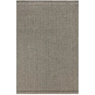 benuta pure Wollteppich Grau, 120x170 cm - Naturfaserteppich aus Wolle