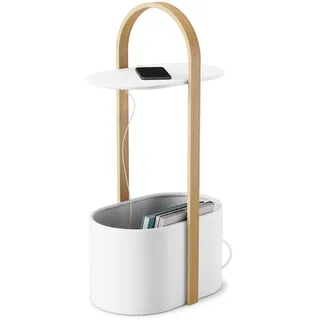 Umbra Bellwood weiß / Buche 35 x 69 x 24 cm