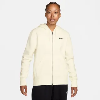 Nike Damen Kapuzenjacke Sportswear Phoenix Fleece HJ0995-133 M - Sail/Black - M