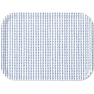 Artek - Rivi Tablett klein, weiß / blau