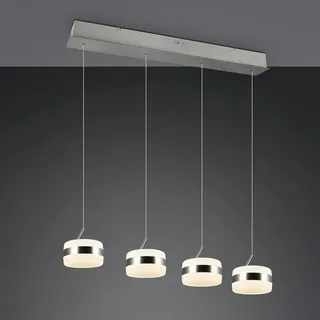 Trio Dios 4-flg. 85 cm Metall Silber